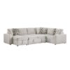 9702BE Seating-Myrtle Collection 3-Piece Sectional with Pull-...