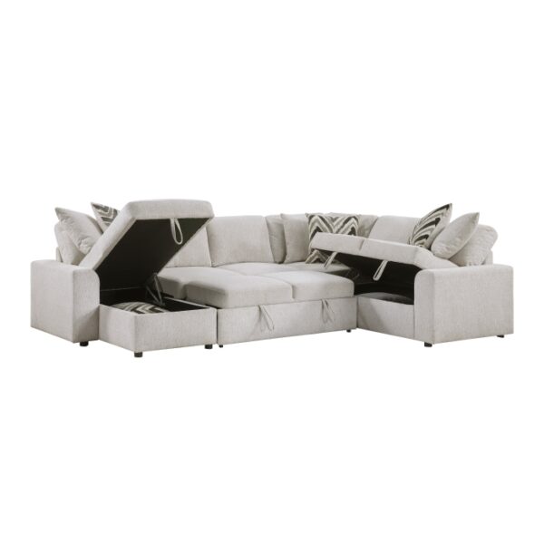 9702BE*3LC3R 3-Piece Sectional with Pull-...