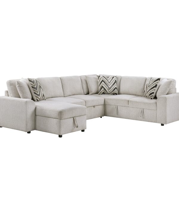 9702BE*3LC3R 3-Piece Sectional with Pull-...