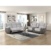9703GY-3 Double Reclining Sofa