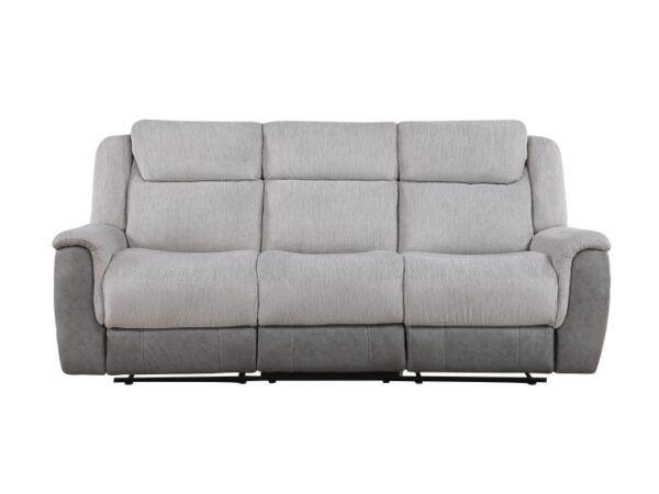 9703GY-3 Double Reclining Sofa