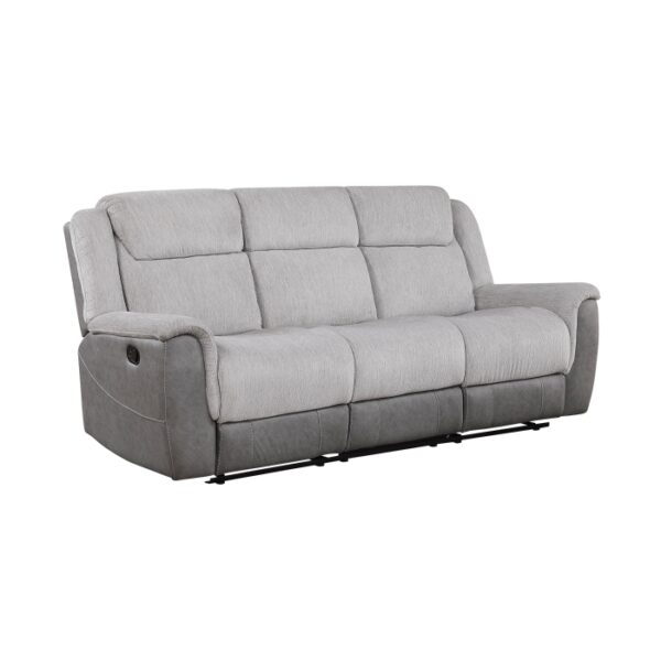 9703GY-3 Double Reclining Sofa
