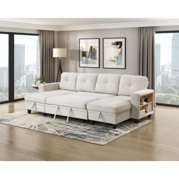 9705BE*42AVC Sectional with Two Chaises, ...
