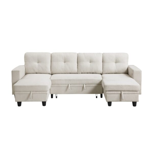 9705BE*42AVC Sectional with Two Chaises, ...