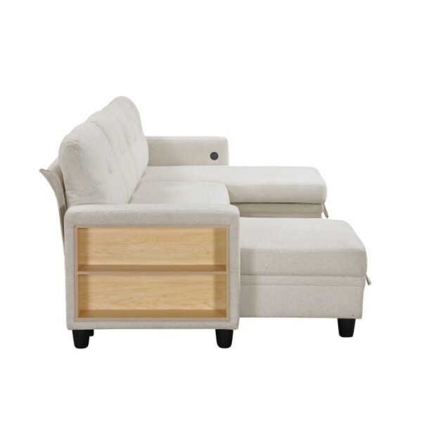 9705BE*42AVC Sectional with Two Chaises, ...