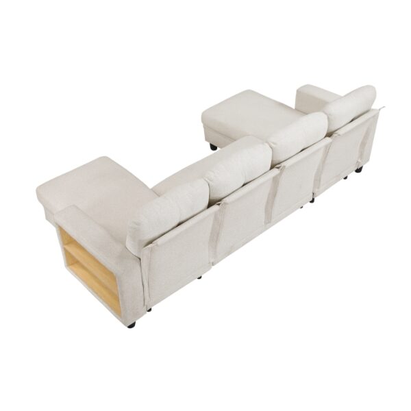 9705BE*42AVC Sectional with Two Chaises, ...