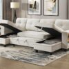 9705BE Seating-Robinson Collection Sectional with Two Chaises, ...