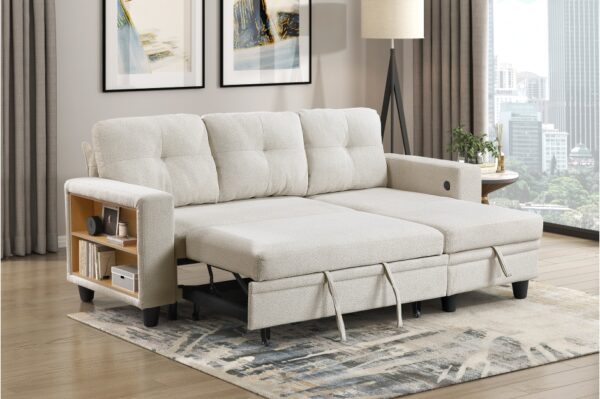 9705BE Seating-Robinson Collection Sectional with Two Chaises, ...