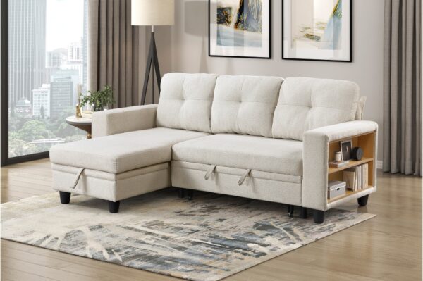 9705BE Seating-Robinson Collection Sectional with Two Chaises, ...