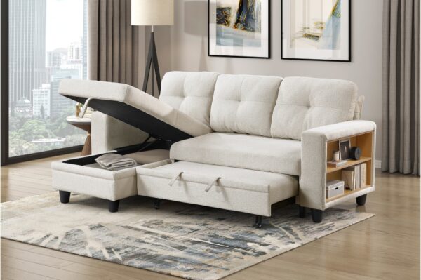 9705BE Seating-Robinson Collection Sectional with Two Chaises, ...