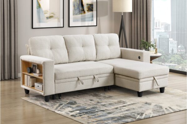 9705BE Seating-Robinson Collection Sectional with Two Chaises, ...