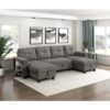 9705DB*42AVC Sectional with Two Chaises, ...