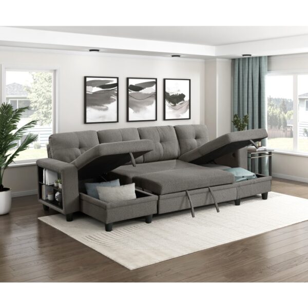 9705DB*42AVC Sectional with Two Chaises, ...