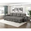 9705DB*42AVC Sectional with Two Chaises, ...