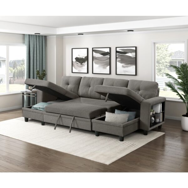 9705DB*42AVC Sectional with Two Chaises, ...
