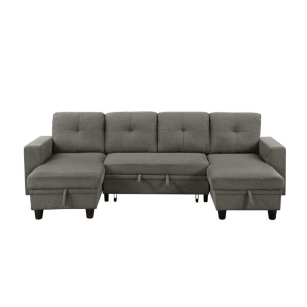 9705DB*42AVC Sectional with Two Chaises, ...