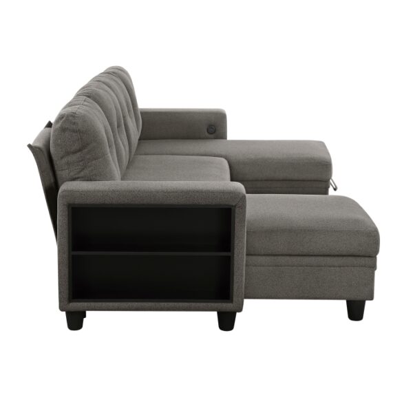 9705DB*42AVC Sectional with Two Chaises, ...