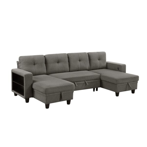 9705DB*42AVC Sectional with Two Chaises, ...