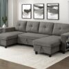 9705DB Seating-Robinson Collection Sectional with Two Chaises, ...