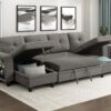 9705DB Seating-Robinson Collection Sectional with Two Chaises, ...
