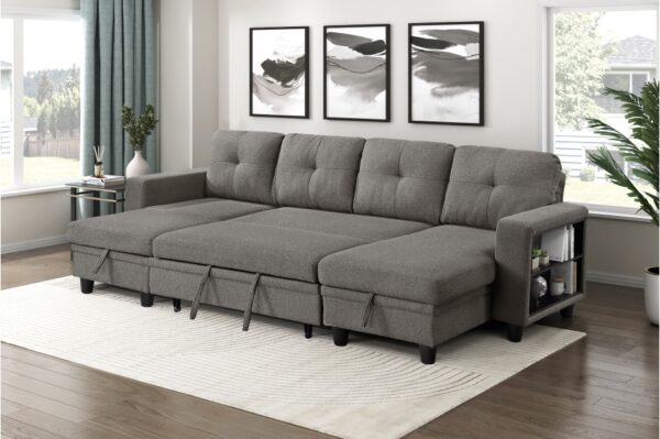 9705DB Seating-Robinson Collection Sectional with Two Chaises, ...
