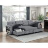 9705GY*42AVC Sectional with Two Chaises, ...