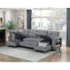 9705GY*42AVC Sectional with Two Chaises, ...