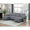9705GY*42AVC Sectional with Two Chaises, ...