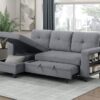 9705GY Seating-Robinson Collection Sectional with Two Chaises, ...