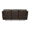 9724BRW Seating-Marille Collection 2pc Set: Sofa, Love
