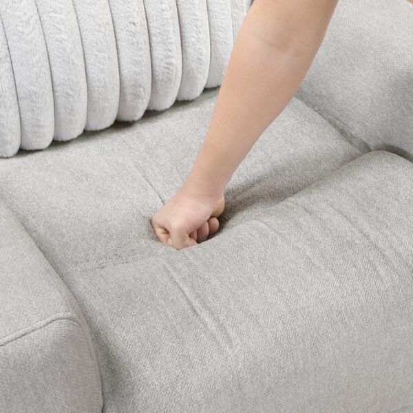 9728LGY-3 Double Reclining Sofa