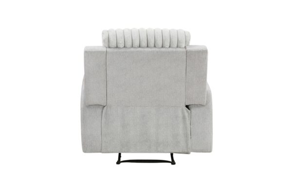 9728LGY Seating-Benton Collection 2pc Set: Sofa, Love