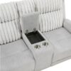 9728LGY Seating-Benton Collection 2pc Set: Sofa, Love