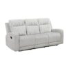 9728LGY-3 Double Reclining Sofa