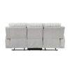 9728LGY-3 Double Reclining Sofa