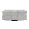9728LGY Seating-Benton Collection 2pc Set: Sofa, Love