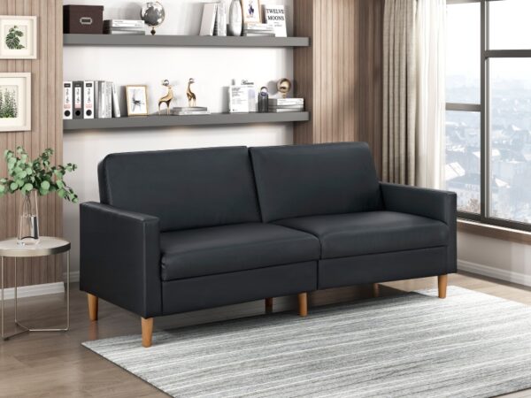 9730BLK Seating-Carlton Collection Elegant Lounger