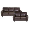 9734DB Seating-Rubin Collection 2pc Set: Sofa, Love