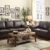 9734DB Seating-Rubin Collection 2pc Set: Sofa, Love