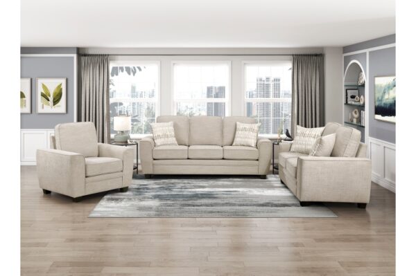 9745TP Seating-Zander Collection 2pc Set: Sofa, Love