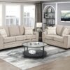 9745TP Seating-Zander Collection 2pc Set: Sofa, Love