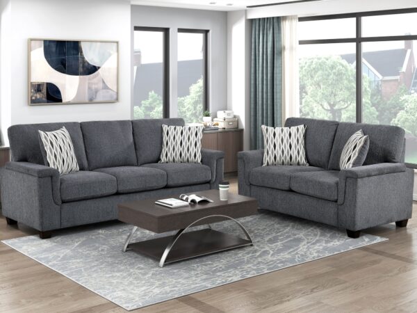 9746DG Seating-Chelsea Collection 2pc Set: Sofa, Love