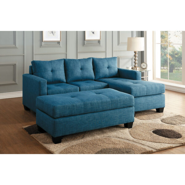 9789BU*2OT 2-Piece Reversible Sofa Chai...