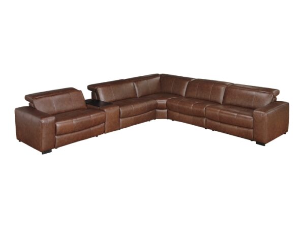 9790BRW*6LRRRPWH 6-Piece Modular Power Reclin...