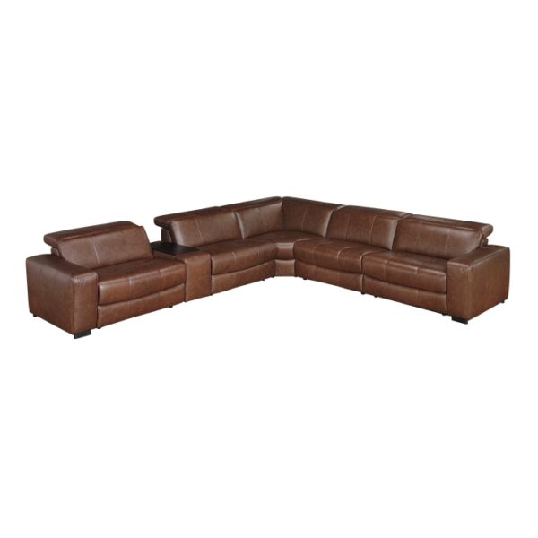 9790BRW*6LRRRPWH 6-Piece Modular Power Reclin...