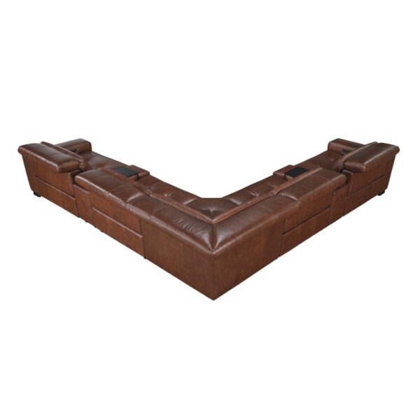 9790BRW*7LRRRPWH 7-Piece Modular Power Reclin...
