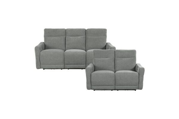 9804DV Seating-Edition Collection 2pc Set: Sofa, Love (Power)