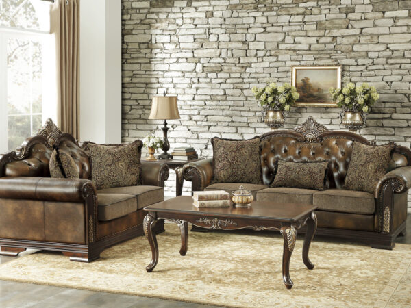 9815 Seating-Croydon Collection 2pc Set: Sofa, Love
