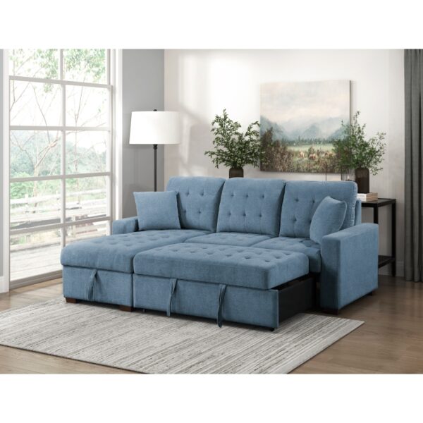 9816BU*2LCRL 2-Piece Sectional with Left ...