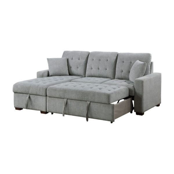 9816GY*2LCRL 2-Piece Sectional with Left ...